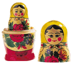 Russische Matrjoschkas